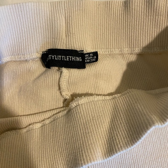 Cream leggings - Picture 3 of 4